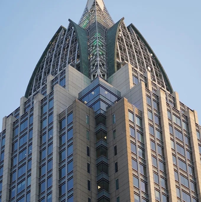 Crown spire of the RSA Battle House Tower